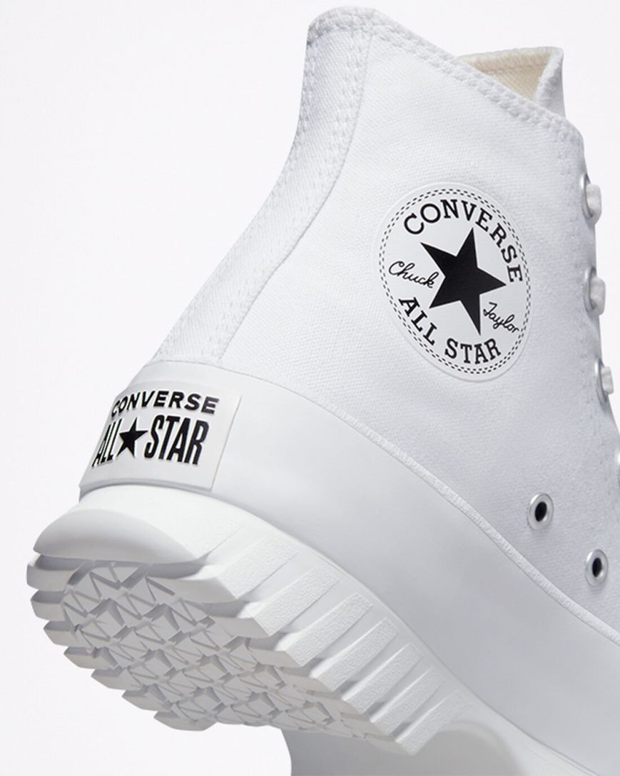 Pánské Boty Vysoké Converse Chuck Taylor All Star Lugged 2.0 Bílé Černé | CZ OELJ53